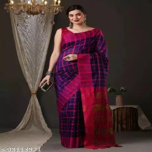 Stunning Cotton Printed Saree - Springkart 