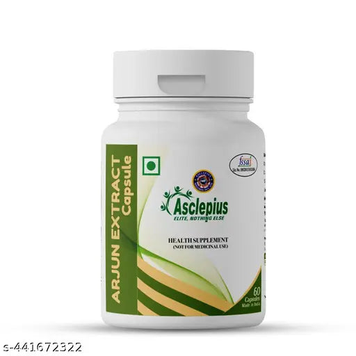 Asclepius Wellness Arjun Extract Capasule 60 Capasule - Springkart 
