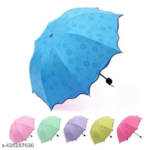 Magic Umbrella, Water Contact Gets Pattern Automatically, Strong, Cute Designs,