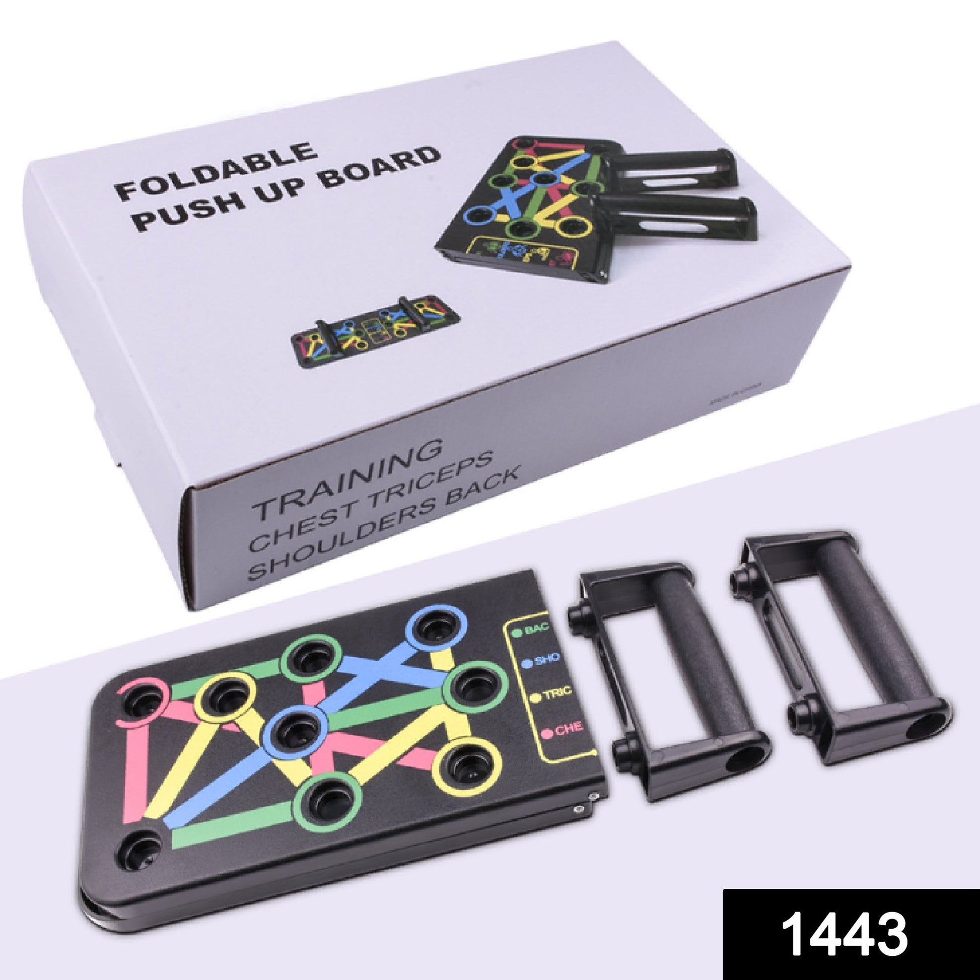 1443 Portable Push Up Board System Body Building Exercise Tool - Springkart 