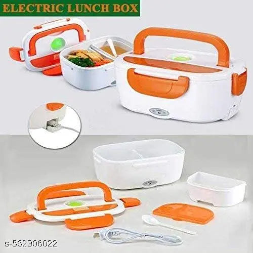 Dharm_Enterprises Hard Plastic Multi-Function Electric Portable Food Warmer | Electric Lunch Box | Traveling Lunch Box