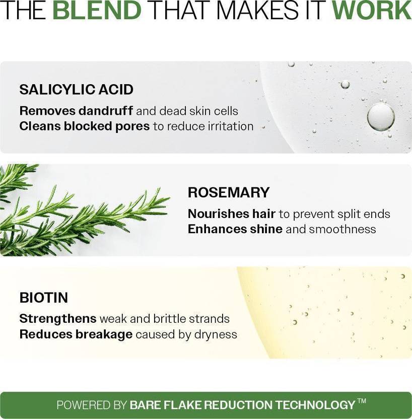 BARE ANATOMY Anti-Dandruff Shampoo & Conditioner Combo Kit  (2 Items in the set)