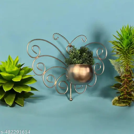 Butterfly Wall Hanging Showpiece | Wall Planters for Living Room Balcony | Titli Wall Hanging Planter Pot For Home Decoration| Plant Container Pot for Indoor Plants