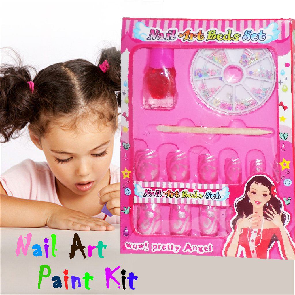 Nail Art Studio Manicure Set for Girls (Pack of 15) - Springkart 