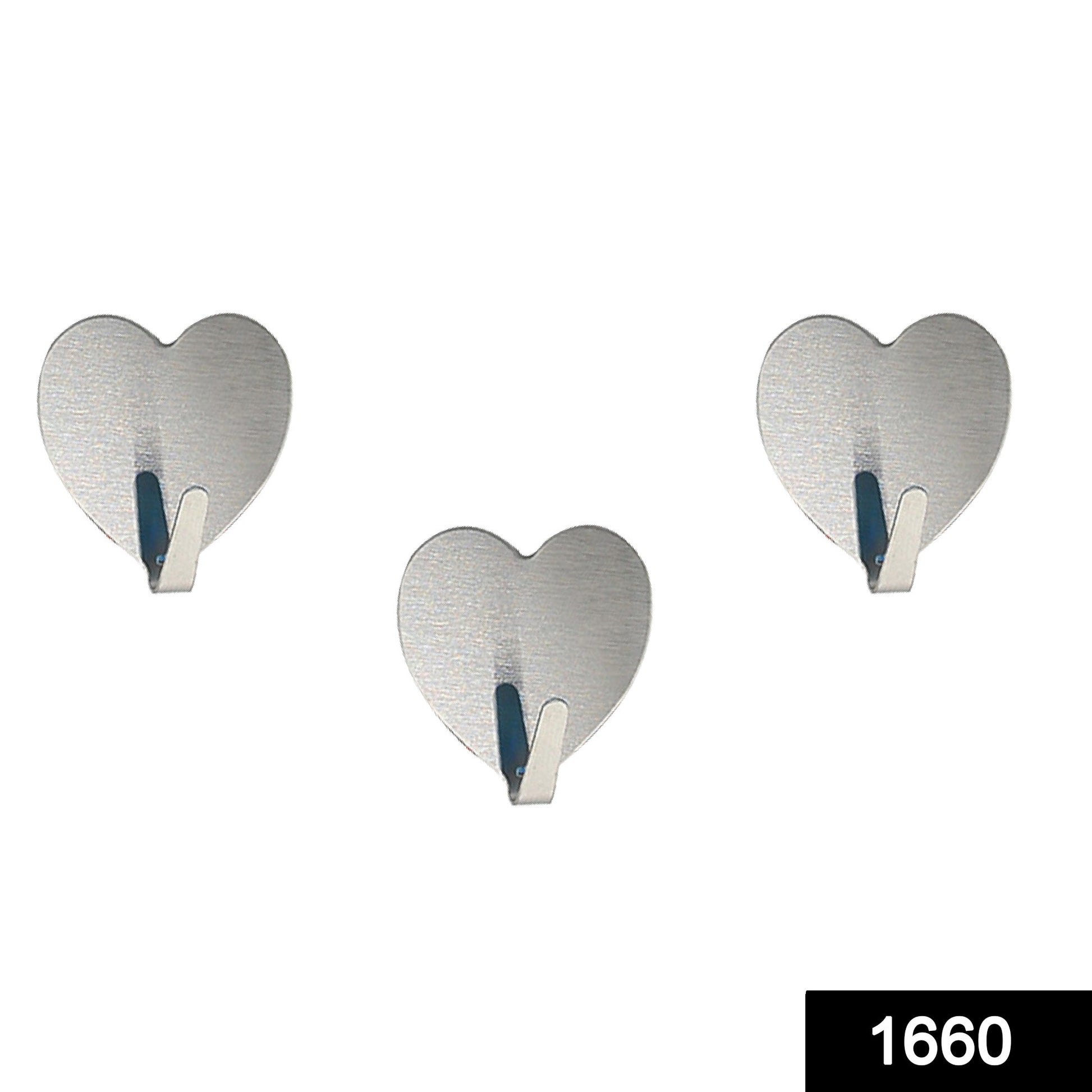 Heavy Duty Self Adhesive Hook Sticky (Pack of 3) - Springkart 
