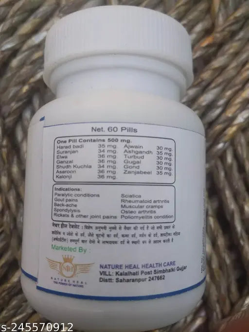 Relieve Joint Pain Naturally with Nature Heal Pain Gone Tablet - Springkart 