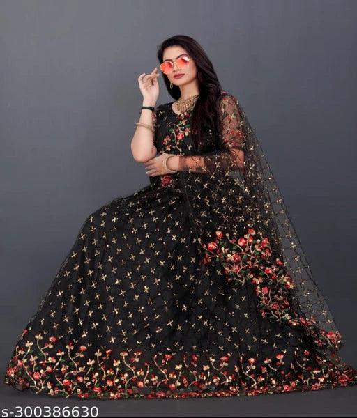 New Party Wear Sequance Lehenga Choli Full Heavy & Fancy Color Full Sequence Work In Lehenga Choli With Beautiful Sequance Worked Blouse. - Springkart 