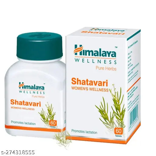 Himalaya Wellness Pure Herbs Shatavari Women's Wellness | Promotes lactation | - 60 Tablets