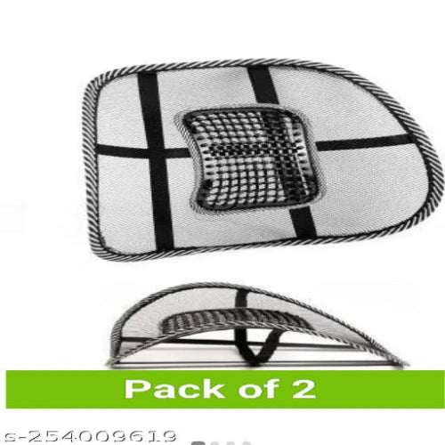 Seat Support for Cars Lumbar Support for Car Seat, Office Chair, Wheelchair Comfort and Lower Backside Pain Relief Mesh Cushion Back Supporter for Sciatica Pain Relief Motor Car Back Rest