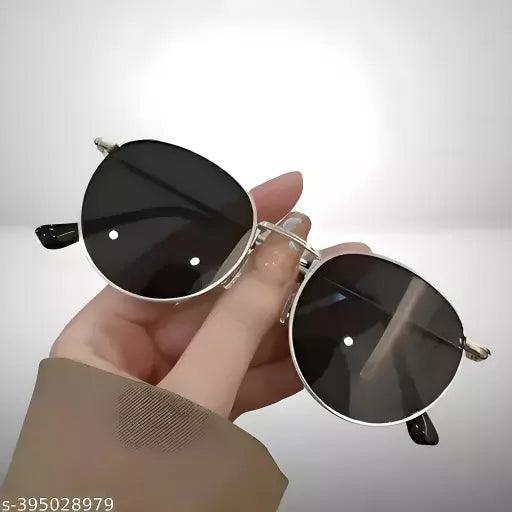 Oval Polarized Sunglasses for Women Men Tinted Oversized UV400 Protection Sun Glasses Large Metal Frame Aviator Shades