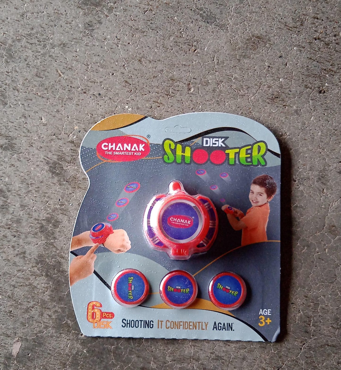 EXCITING HAND DISK SHOOTER TOYS GAME SET FOR KIDS. AMAZING FLYING DISC GAME. INDOOR & OUTDOOR - Springkart 
