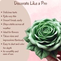 Gooseberry Green | Edible Gum paste 250 Gm