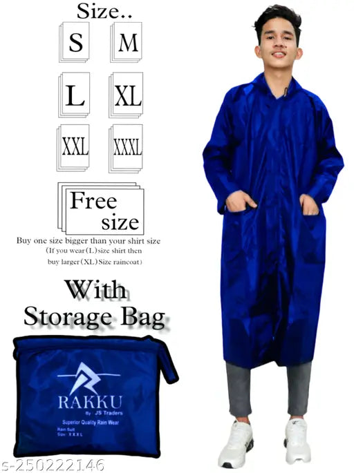 100% WaterProof Men's & Women's Stylish Rainsuit