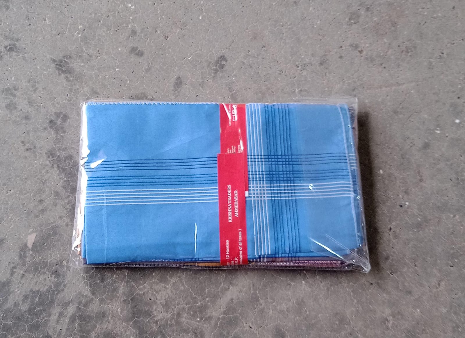 Men's King Size Formal Handkerchiefs for Office Use - Pack of 12 - Springkart 