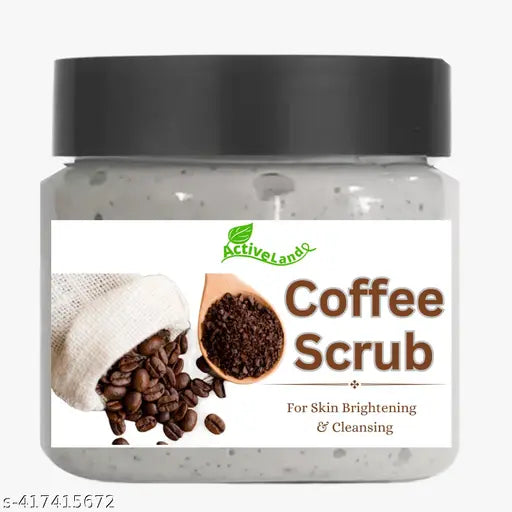 Activeland Coffee scrub , Kesar chandan scrub for skin 100 gm each - Springkart 