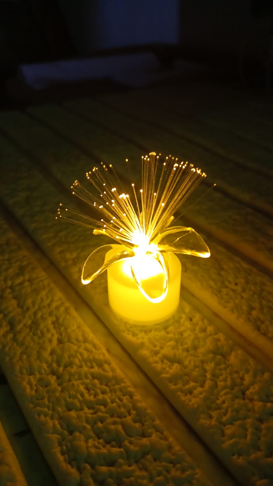 Fiber Optic Light, Mini Color Change LED Table Centerpieces, Light Up Candle - Pack of 12 - Springkart 
