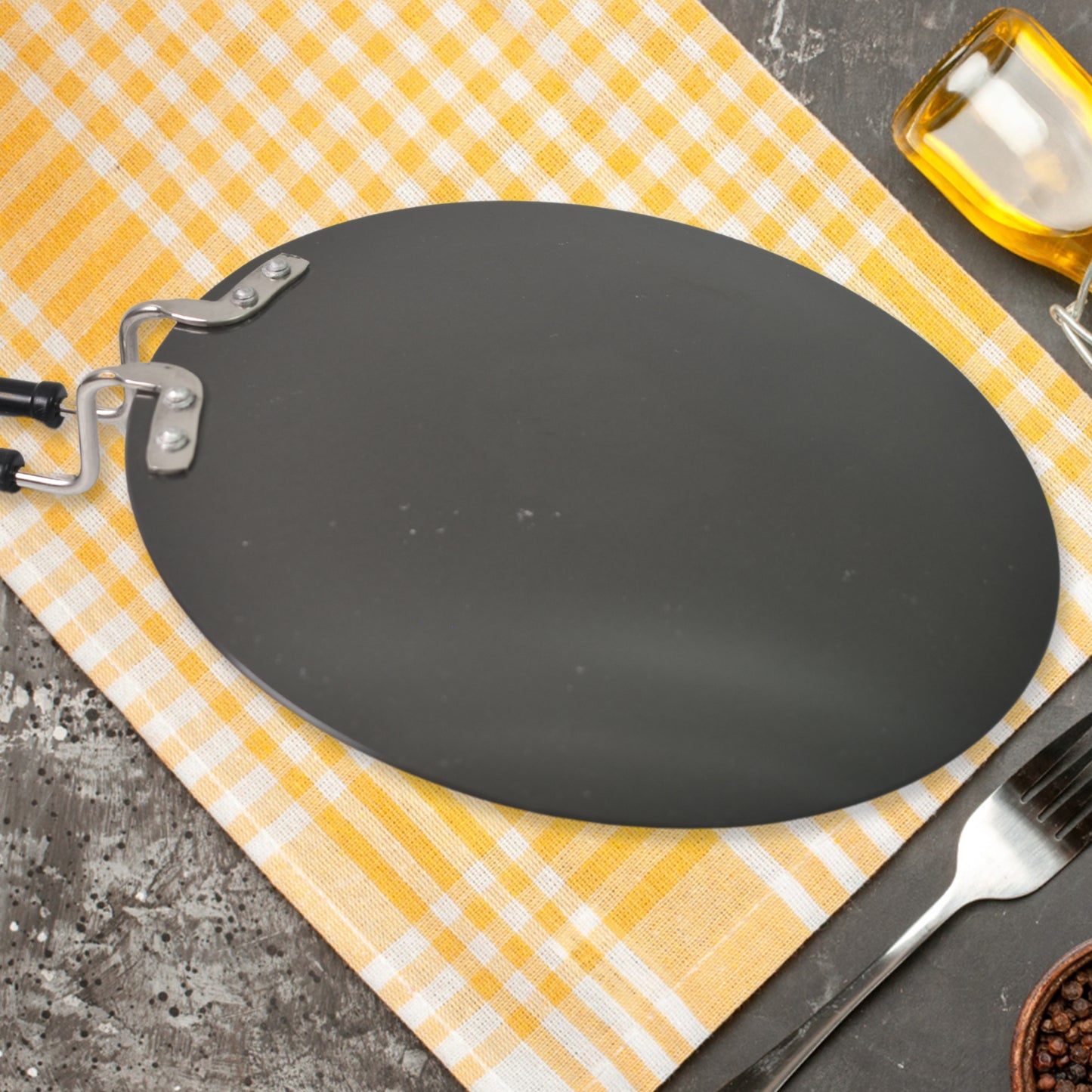 Multi Purpose Aluminium Roti Tawa (9 Inch) - Springkart 
