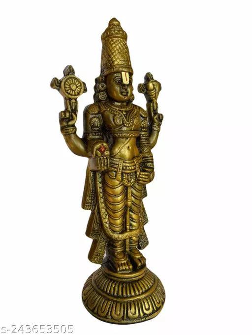 Sri Srinivasa Venkatesa Perumal Swamy Statue Idol for Pooja Room/ - Springkart 