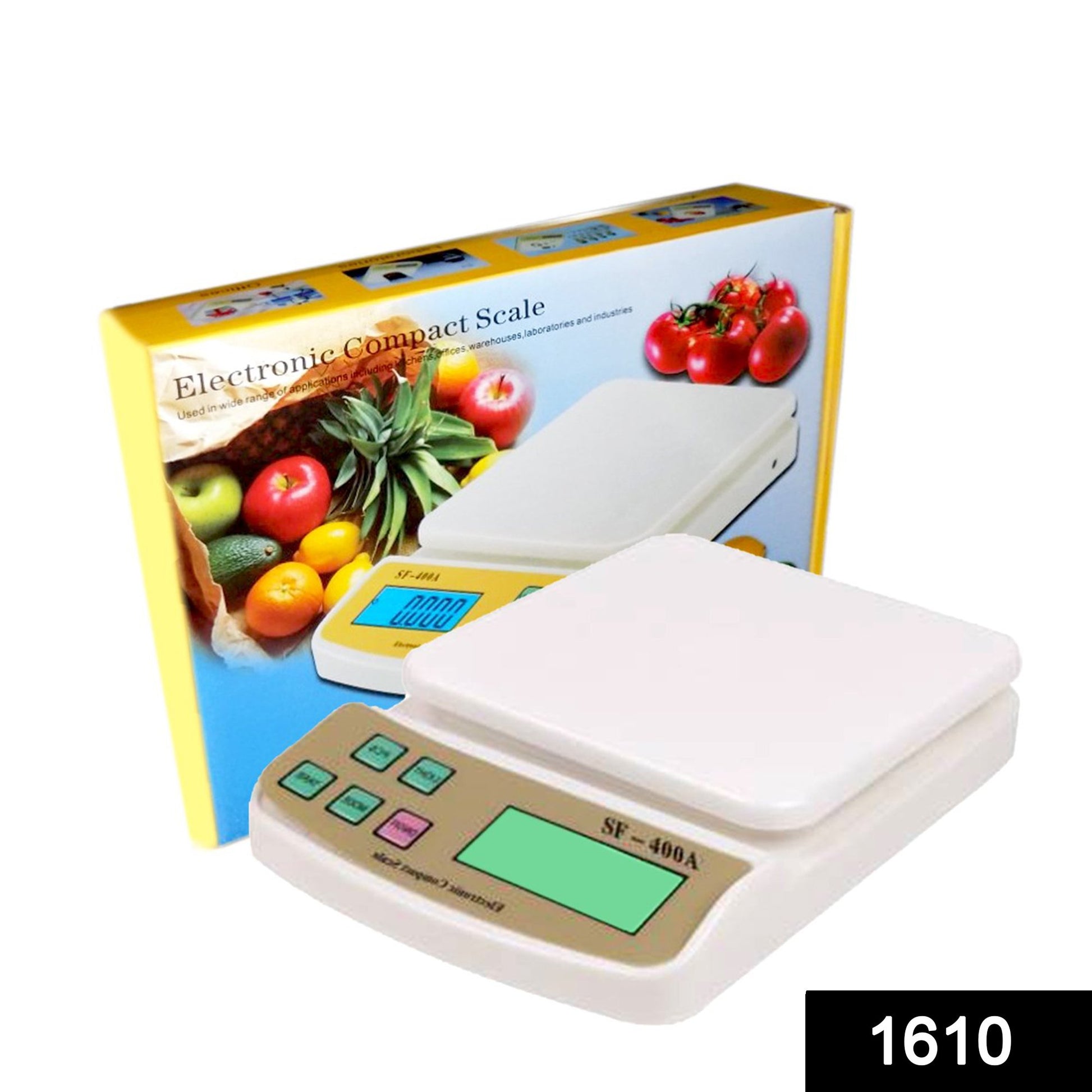 1610 Digital Multi-purpose Kitchen Weighing Scale (Sf400a) - Springkart 