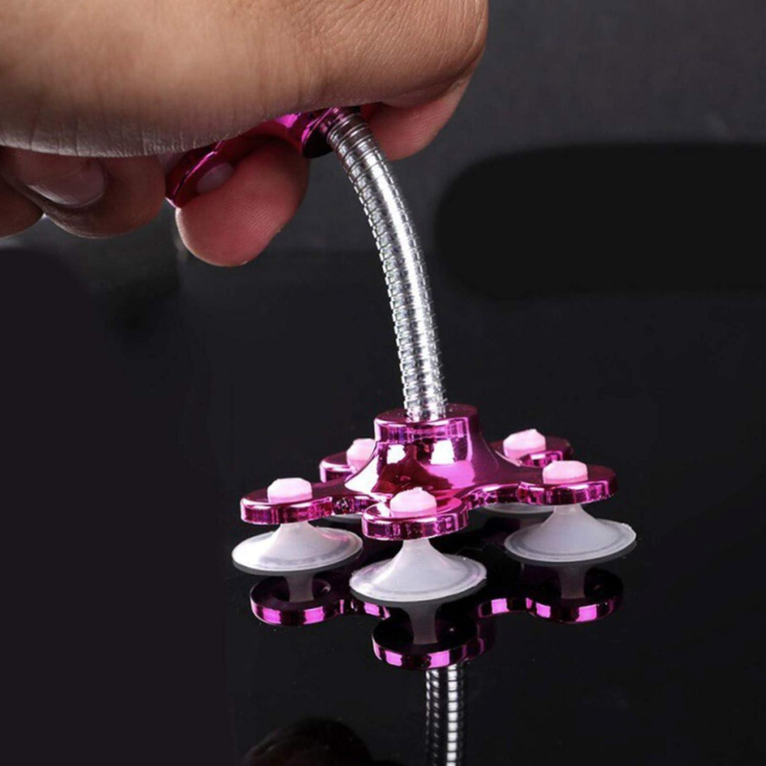 0662 Phone Holder 360rotatable Phone Stand Multi-function Double-sided Suction Cup Mobile Phone Holder ( Moq - 6 Pc ) - Springkart 