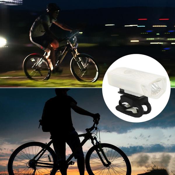 1637 Usb Rechargeable Bicycle Light Set 400 Lumen Super Bright Headlight Front Lights - Springkart 