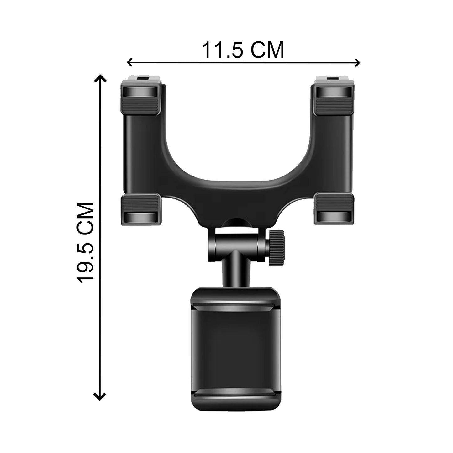 6279 Rear View Mobile Holder Universal Vehicle Rear View Mirror Mobile Phone Mount Stand - Springkart 