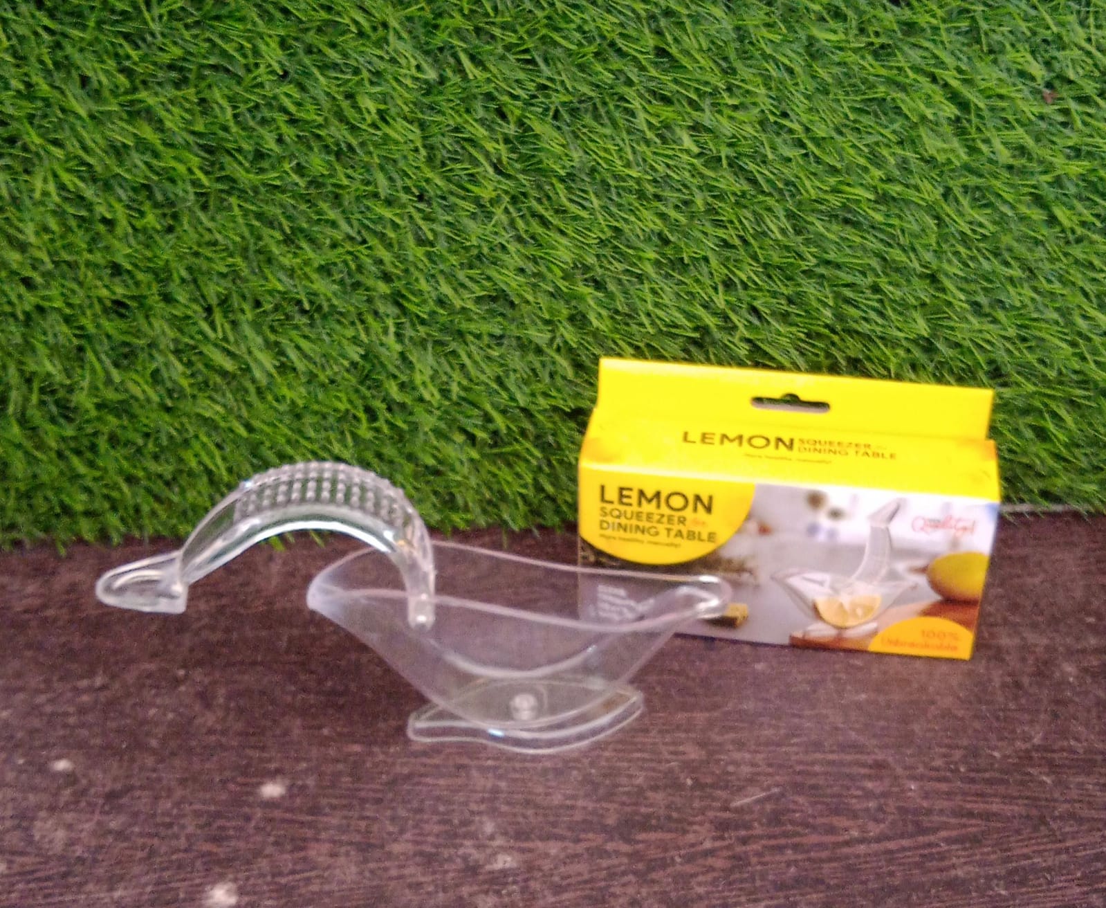 Manual Lemon Slice Squeezer - Portable Transparent Fruit Juicer, Bird-Shaped Hand Juicer for Orange, Lemon & Lime (Color Box) - Springkart 