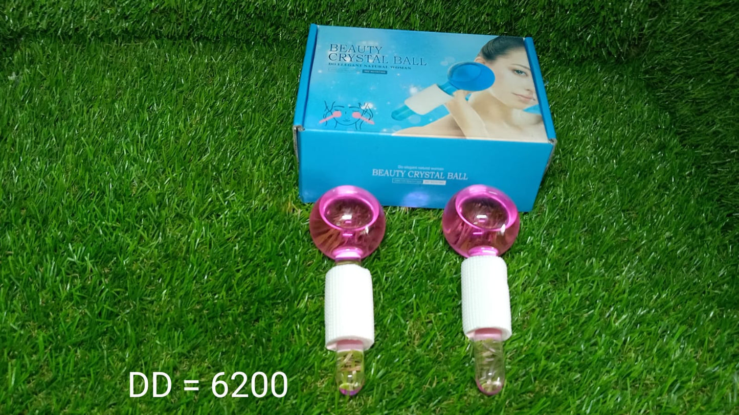Facial Massage Ice Ball Face Massager Ball Ice Face Roller Crystal Eyes Massager - Springkart 