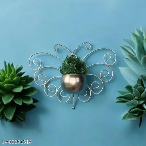 Butterfly Wall Hanging Showpiece | Wall Planters for Living Room Balcony | Titli Wall Hanging Planter Pot For Home Decoration| Plant Container Pot for Indoor Plants
