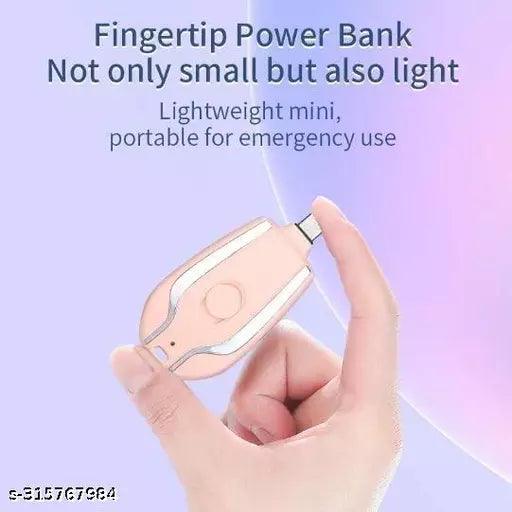 Keychain Portable Charger Power Bank 1500mAh Mini Pocket - Springkart 