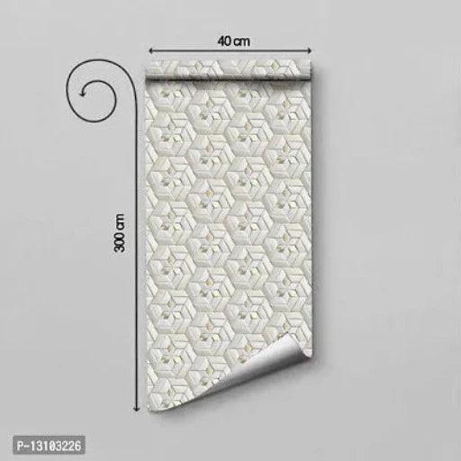 Self Adhesive Wallpaper For Walls And Wall Sticker For Home D&eacute;cor (Mitsu) Extra Large Size (300x40cm) 3D Wall Paper