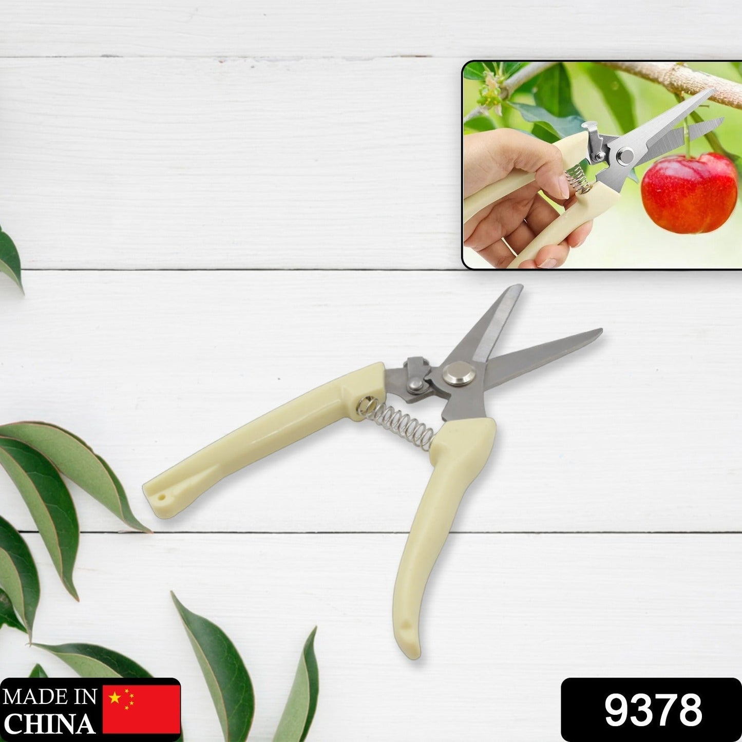 Garden Pruning Shears with Anti-Slip Handle Labor-Saving Fruit Tree Pruning Shears - Springkart 