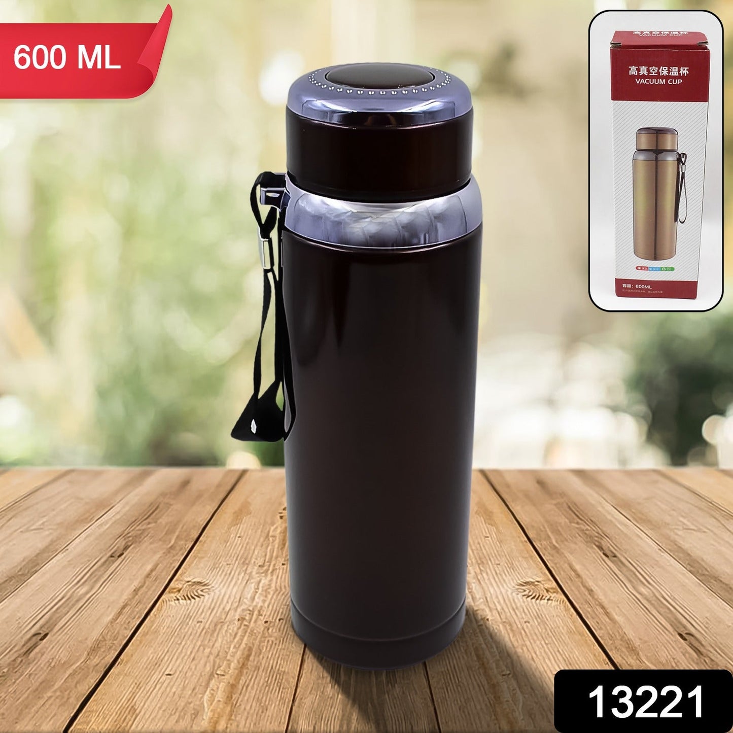 Double Walled Insulated Hot and Cold Water / Tea / Coffee Thermal Bottles (600 ML / Mix Color) - Springkart 
