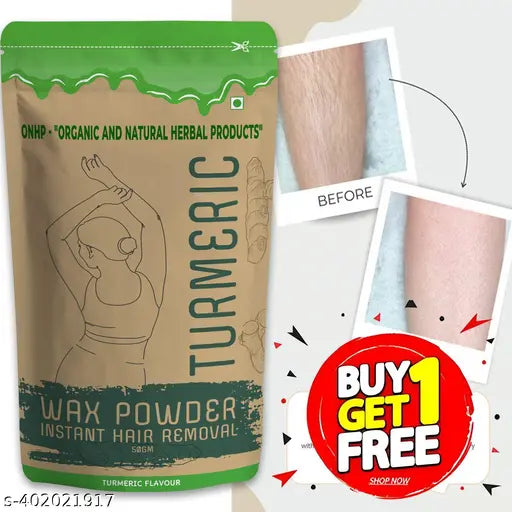 Herbal Face Wax Powder For Women, Painless Wax Powder For Women, - Springkart 