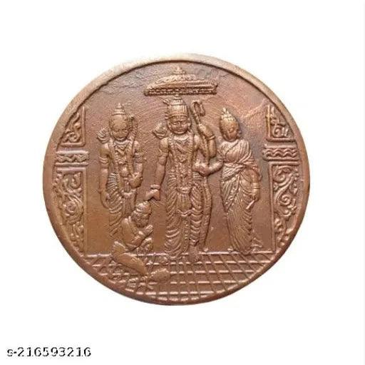 67 GRAMS RAM DARBAR COPPER TOKEN