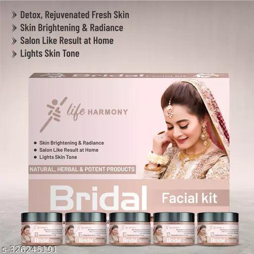 Harmony Bridal Skin Whitening Facial Kit With Face Massage for Facial (250 g) Facial Kit