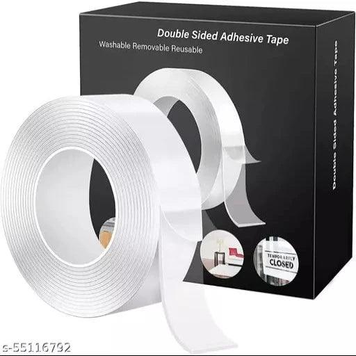 Double Sided Nano Adhesive Silicone Nano Gel Tape Pack of 1 - Springkart 