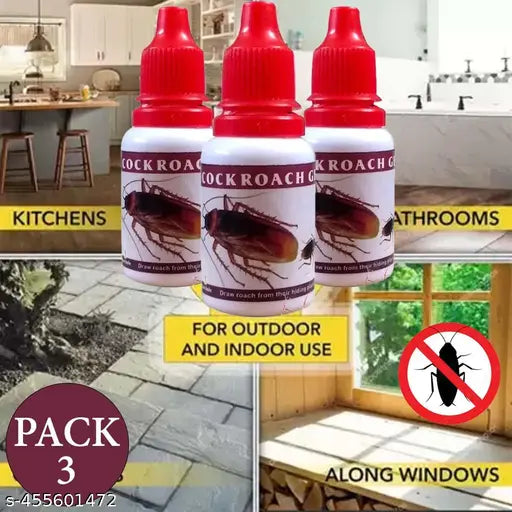 Anti Cockroach Gel - Cockroach Killer "Guaranteed effect" Powerful herbal 20G pack 3