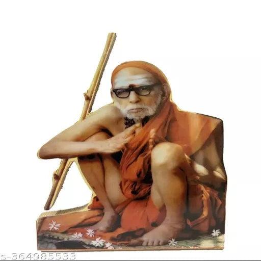 Sri Kanchi Maha Periyava Photo Frame for Table & Wall Hanger Home, - Springkart 