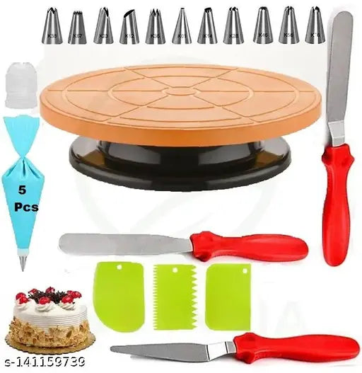 Cake Making tool set ,Cake Combo, Baking Tools, Cake Making Supplies, Cake Baking Supply, Cake Sets, Cake Combo Sets Icing set 4 IN 1 CAKE MAKING TOOLS