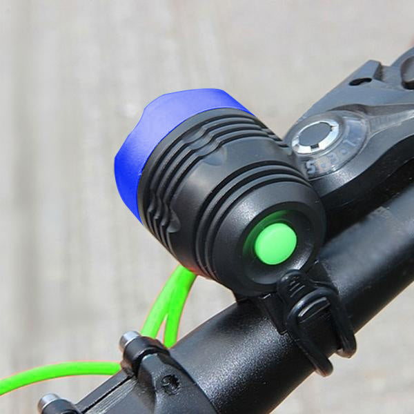 Bicycle Front Light Zoomable LED Warning Lamp Torch Headlight Safety Bike Light - Springkart 