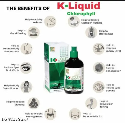 K liquid chalorophyll : 250 ML - Springkart 