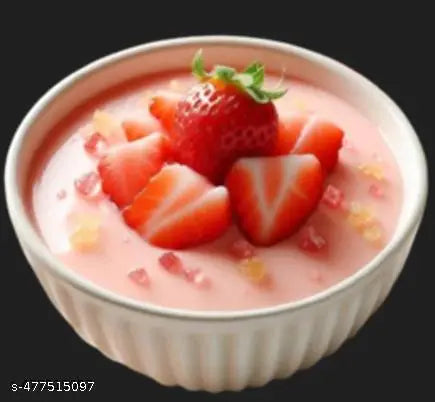 Maayka Premium | Combo of Custard Powder 100g x 4 Flavors (Vanilla, Strawberry, Mango, White Elaichi) - Total Weight 400 Gram