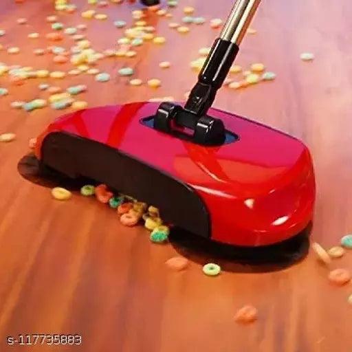 Spin Hand Push Sweeper dust Cleaning mop 360 Degree Rotating Sweepers Floor mop - Springkart 