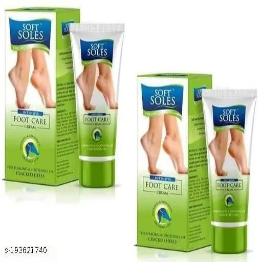 Soft soles Intensive Foot Care Cream & Moisturise Skin (30g Each) Pack of 2