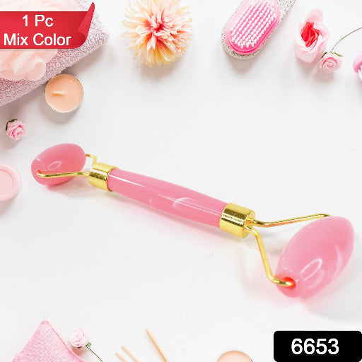 Double Ended Smooth Facial Massage Rollers (1 Pc  Mix Color)