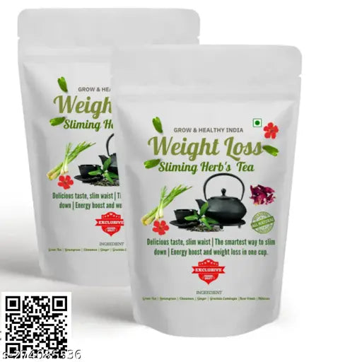 Sliming Tea | Lemongrass flavored + Natural Metabolism Booster For Healthy Weight Care