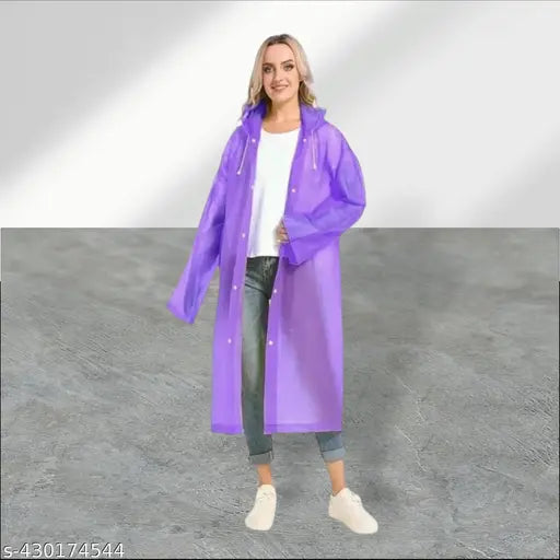 Classy Retro Men/women Raincoats