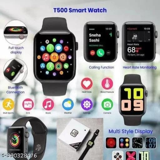 Full Touch Screen Bluetooth Smartwatch 3G/4G/5G Android & iOS Smartphones for Men & Women (Black) of Best Quality. - Springkart 