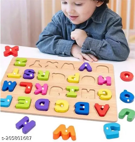 Colourful Capital Letters A To Z English Alphabets Jigsaw Puzzle 3D Educational learning Toy